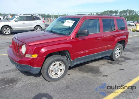 2014 Jeep Patriot Sport z USA, uszkodzony, nr VIN 1C4NJRBB7ED809503